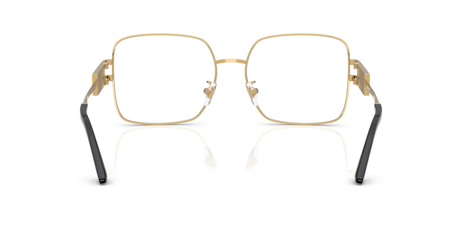 Eyeglasses Versace VE 1303D (1002) color oro shape square lenses lente demo
