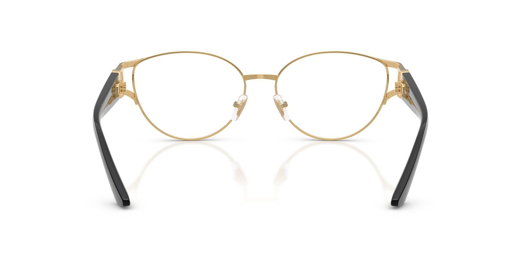 Occhiali da vista Versace VE 1309 (1002) colore oro forma cat eye lenti lente demo