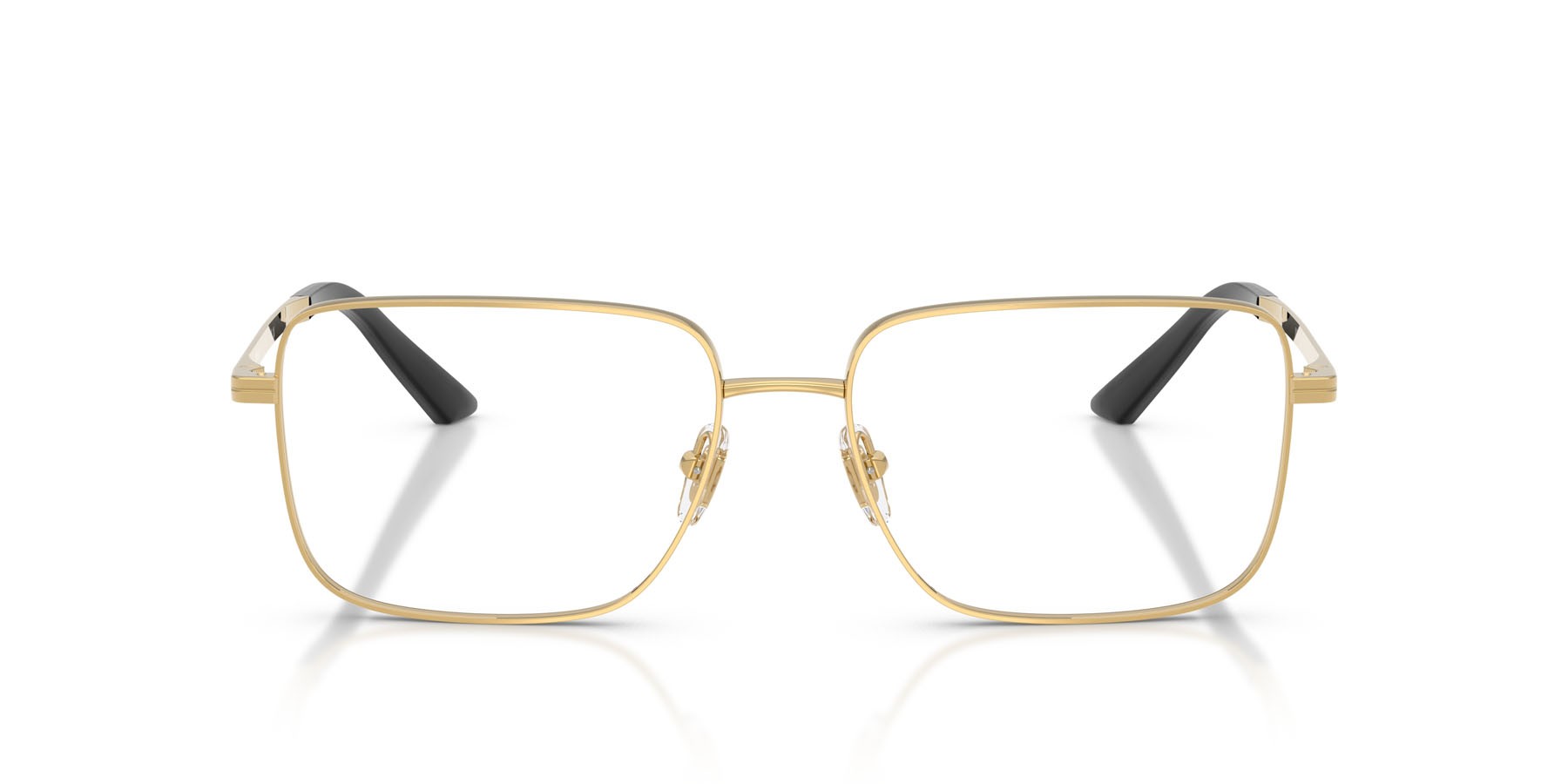Occhiali da vista Versace VE 1311 (1002) colore oro forma quadrato lenti lente demo