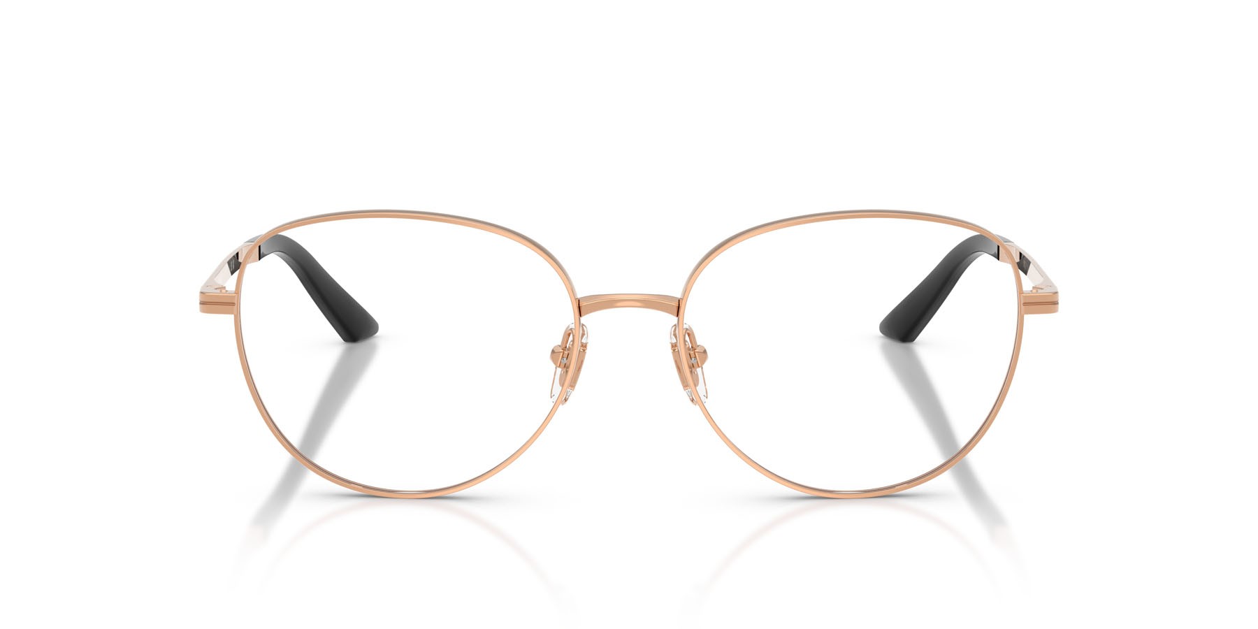 Eyeglasses Versace VE 1312 (1412) color oro rose shape pantos lenses lente demo