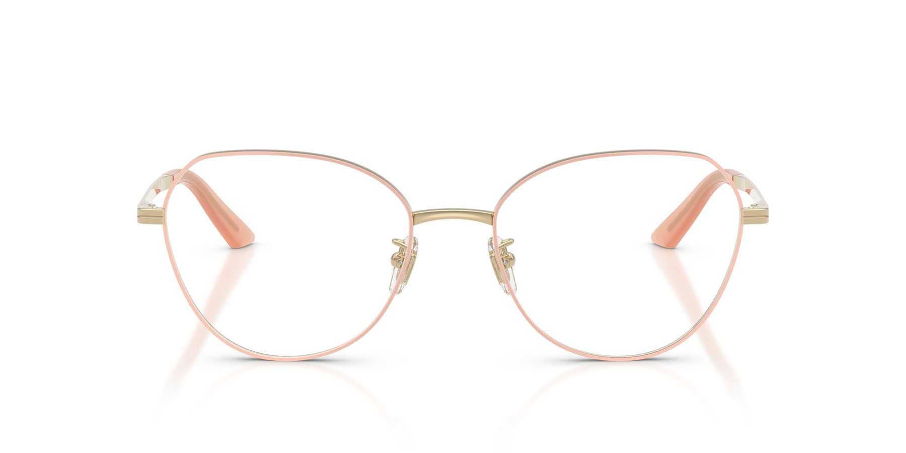 Eyeglasses Versace VE 1313D (1520) color oro pallido shape pantos lenses lente demo