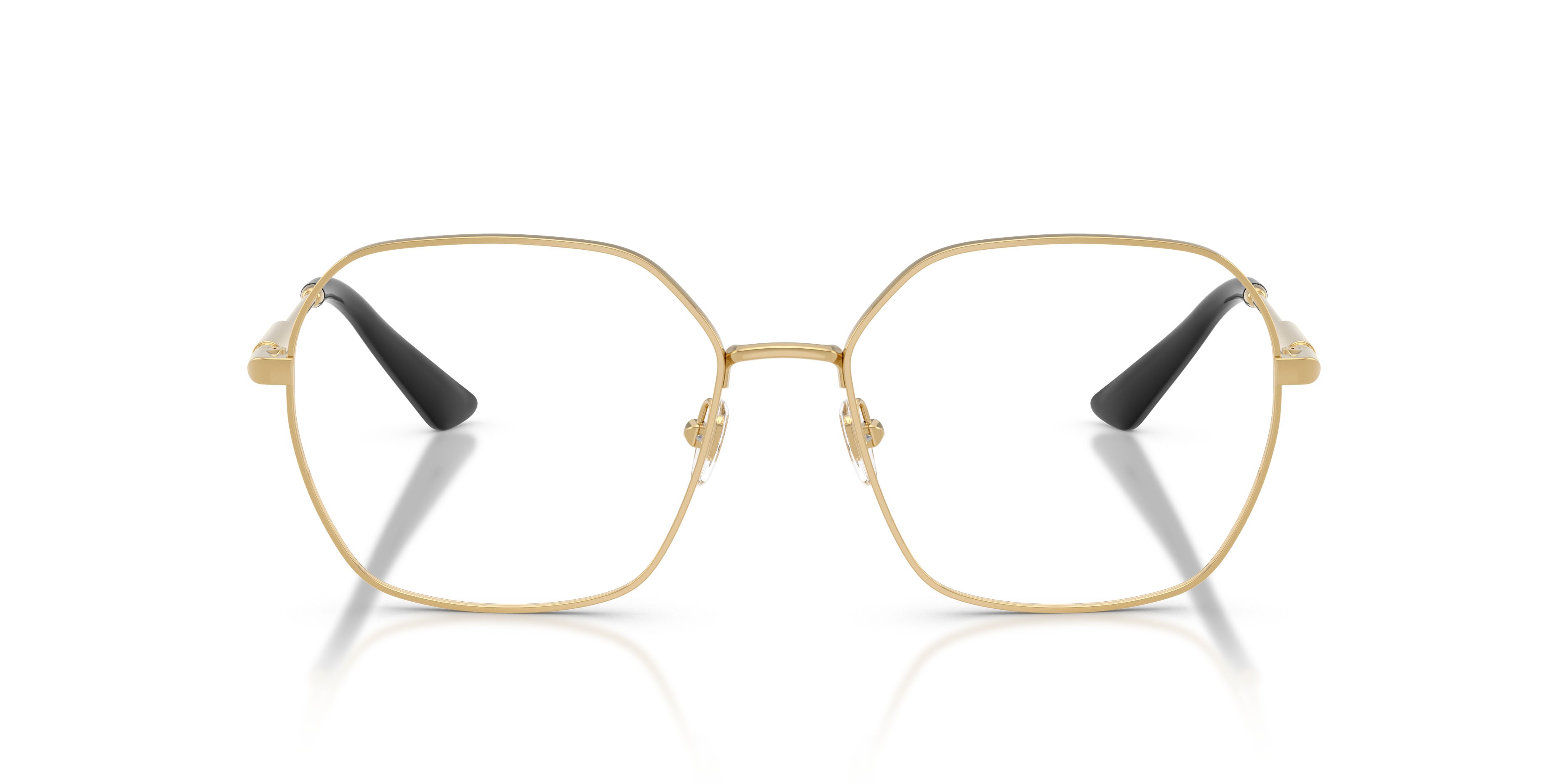 Occhiali da vista Versace VE 1316 (1002) colore oro forma quadrato lenti lente demo