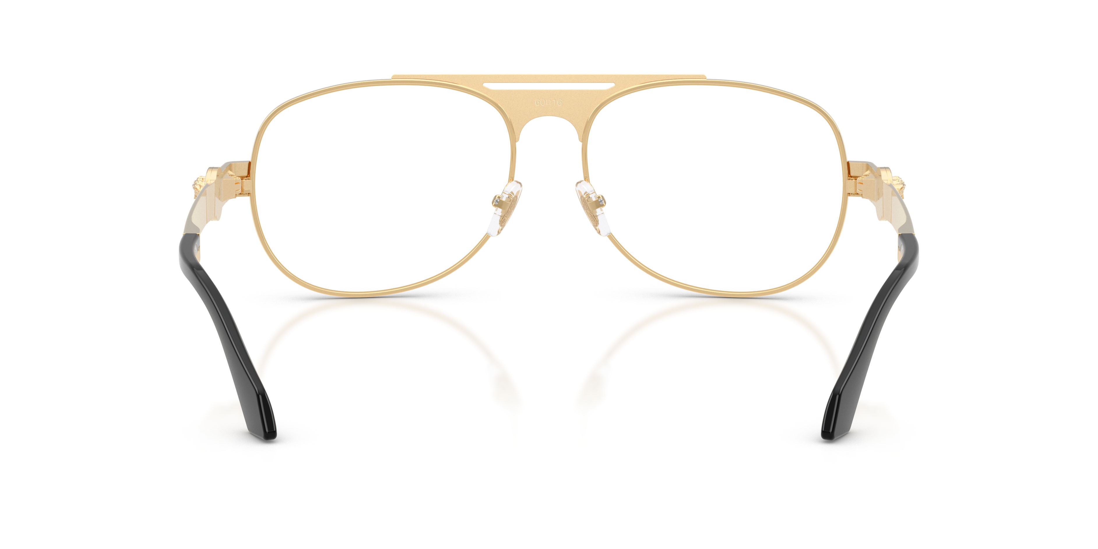 Occhiali da vista Versace VE 1319 (1523) colore oro versace forma aviator lenti lente demo