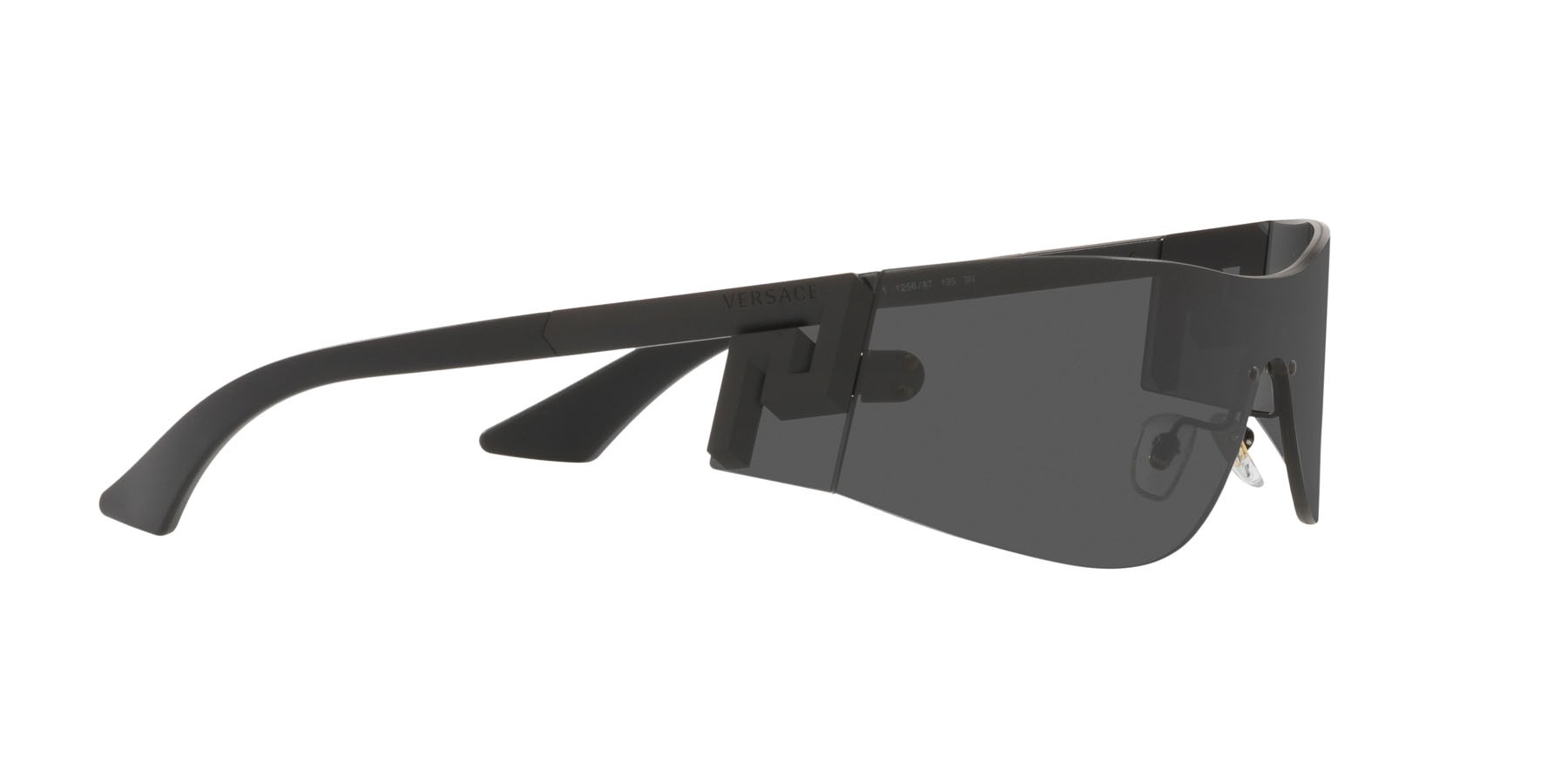 Sonnenbrillen Versace VE 2241 (125687) farbe grigio form unregelmäßig gläser grigio scuro