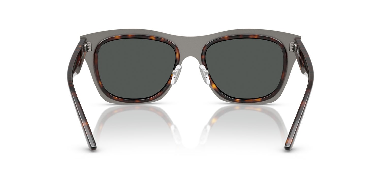 Occhiali da sole Versace VE 2272 (108/87) colore havana forma rettangolare lenti grigio scuro
