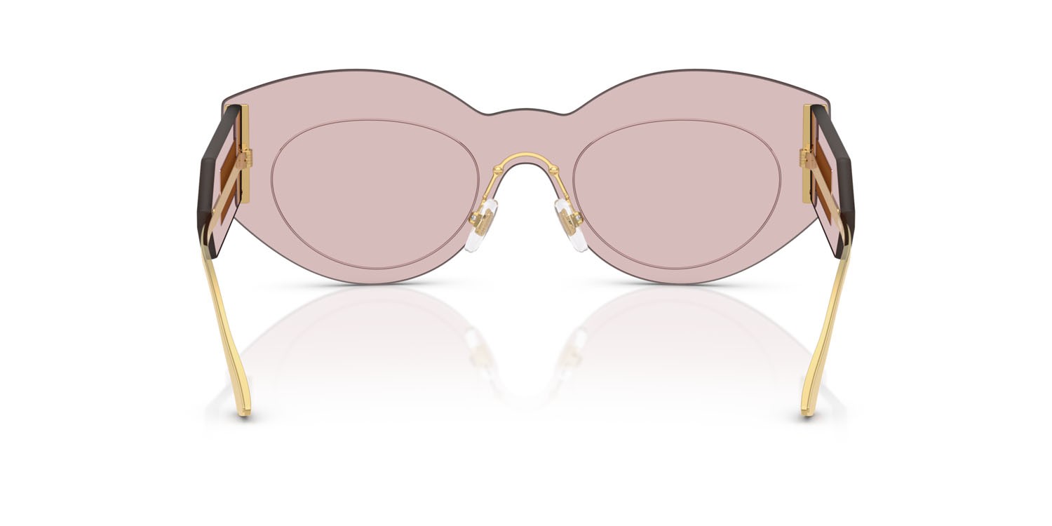Sunglasses Versace VE 2276 (1002/5) color rosa shape irregular lenses rosa