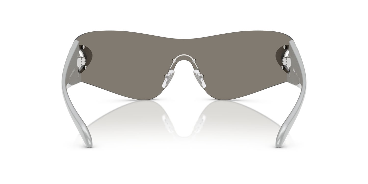 Sunglasses Versace VE 2280 (10006G) color grigio chiaro specchiato argento shape square lenses grigio chiaro specchiato argento