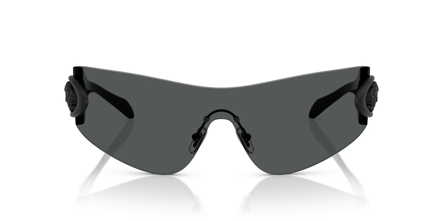 Sunglasses Versace VE 2280 (143687) color grigio scuro shape square lenses grigio scuro