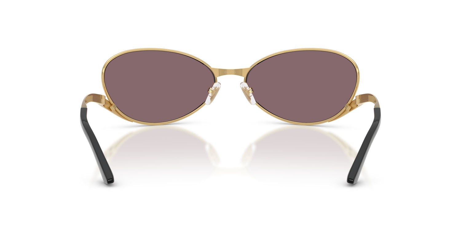 Occhiali da sole Versace VE 2285 (10025A) colore oro forma ovale 