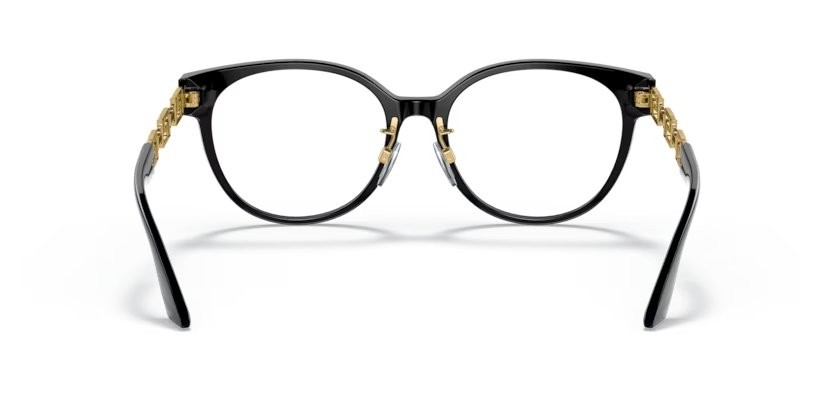 Brillen Versace VE 3302D (GB1) farbe nero form pantos gläser lente demo