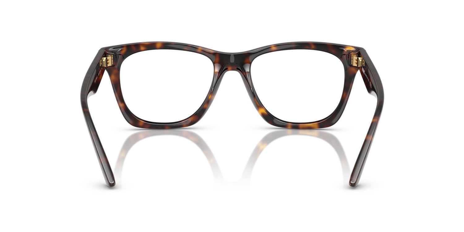 Occhiali da vista Versace VE 3363U (108) colore havana forma quadrato lenti lente demo