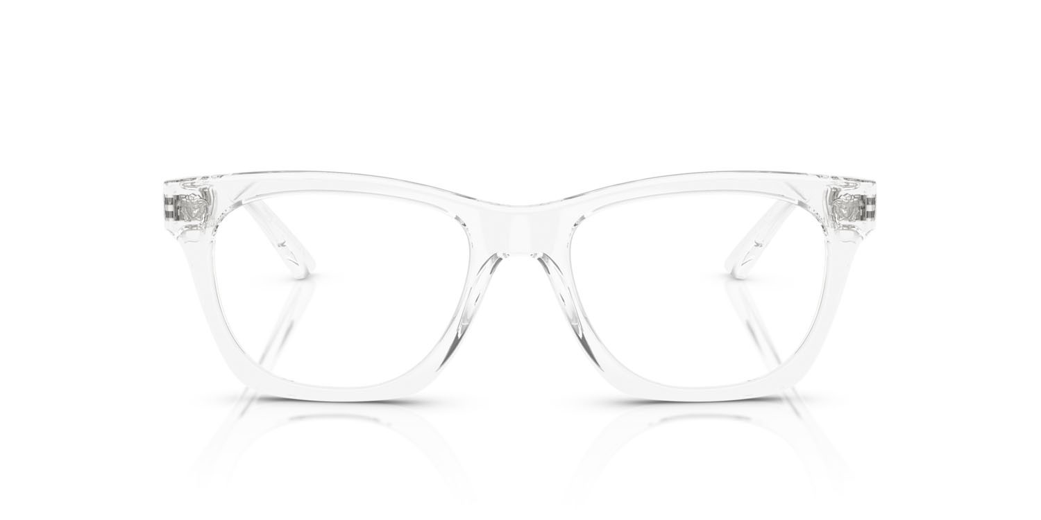 Eyeglasses Versace VE 3363U (148) color cristallo shape square lenses lente demo