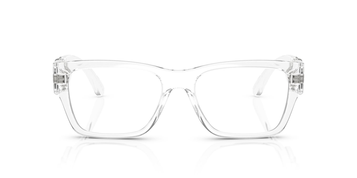 Eyeglasses Versace VE 3368U (148) color cristallo shape square lenses lente demo