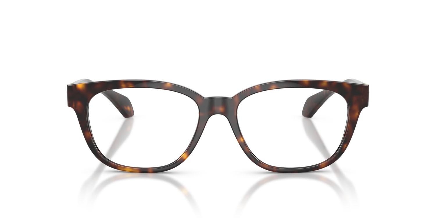 Occhiali da vista Versace VE 3376U (108) colore havana forma quadrato lenti lente demo