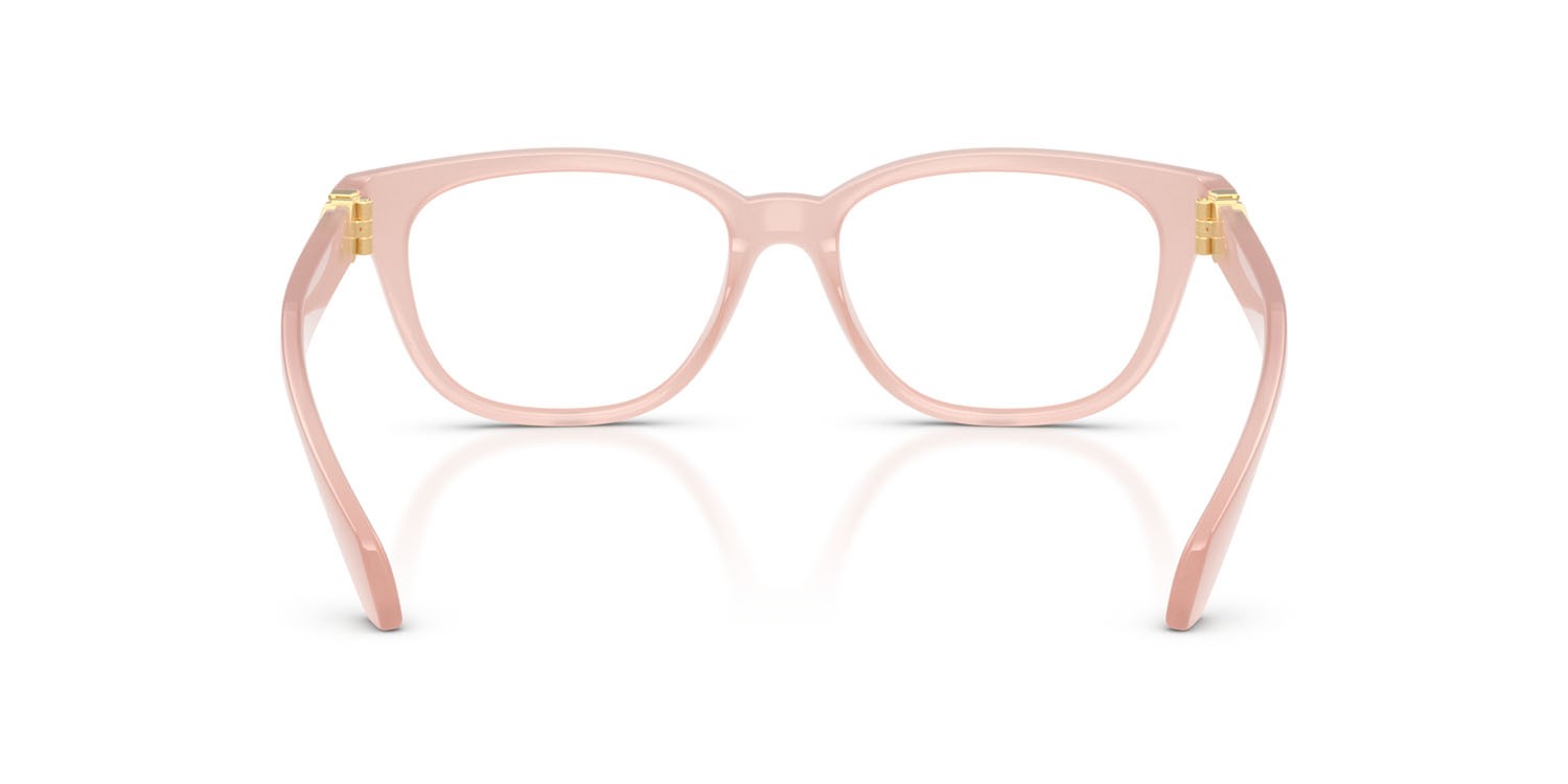 Occhiali da vista Versace VE 3376U (5522) colore rosa opale forma quadrato lenti lente demo