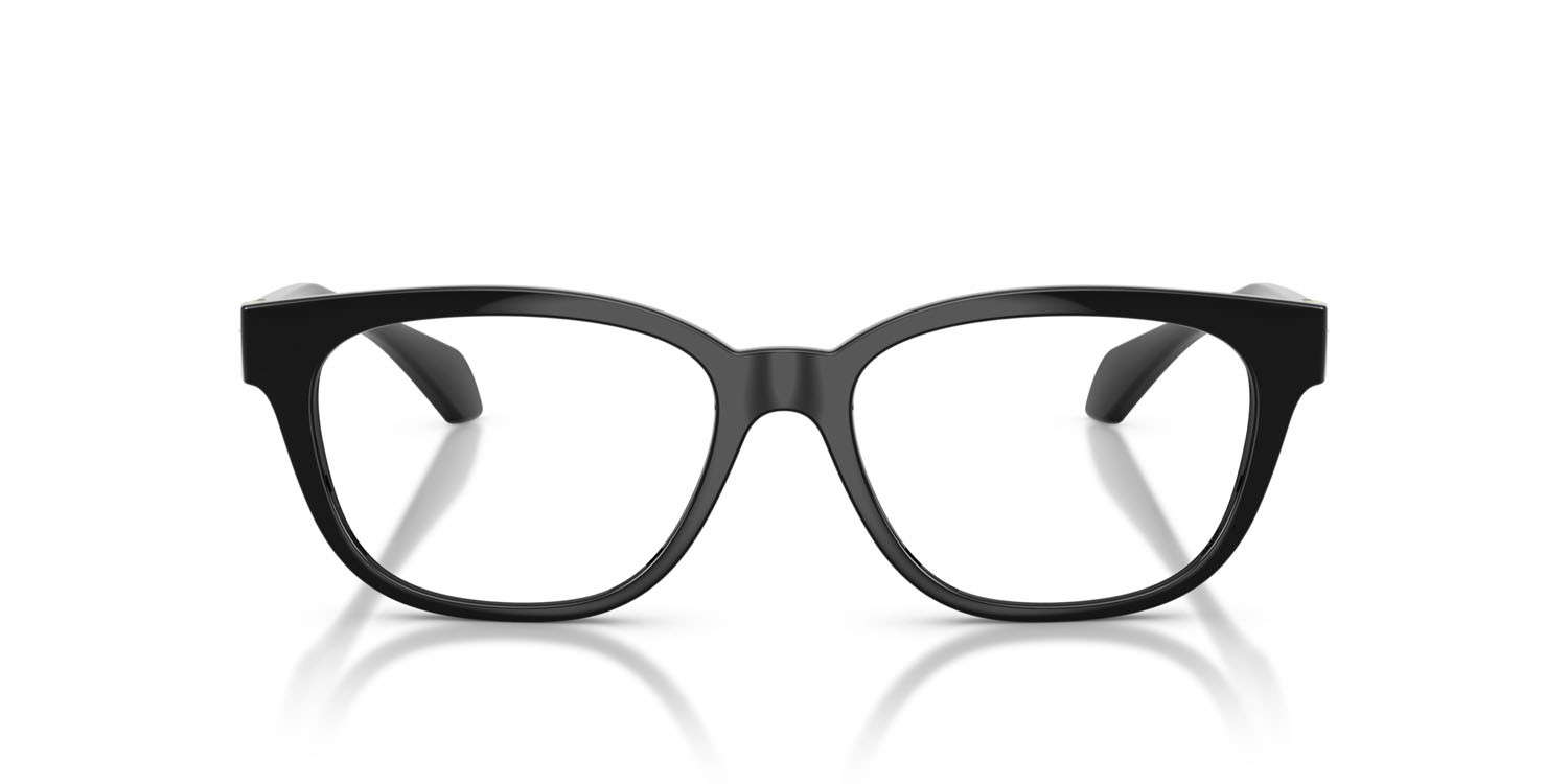 Occhiali da vista Versace VE 3376U (GB1) colore nero forma quadrato lenti lente demo