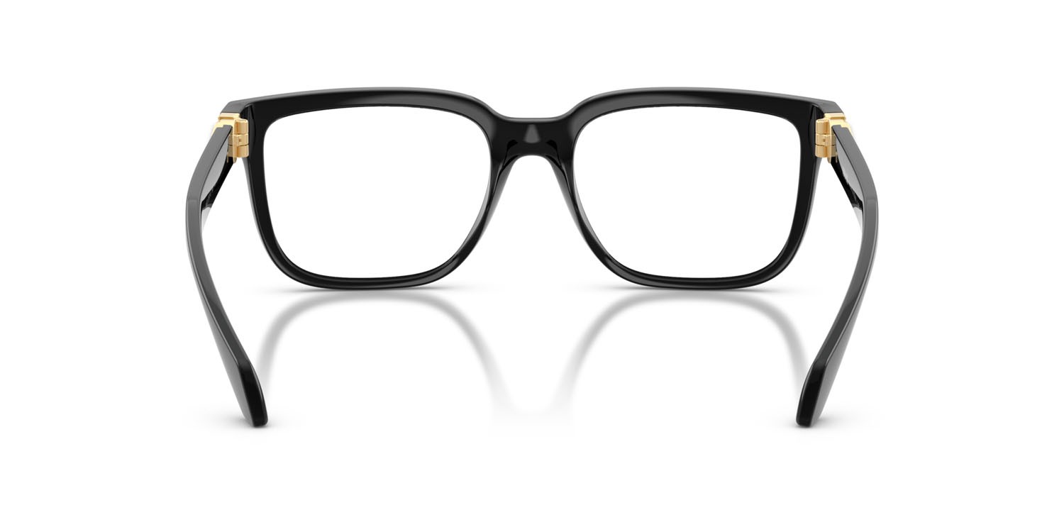 Eyeglasses Versace VE 3377U (GB1) color nero shape square lenses lente demo
