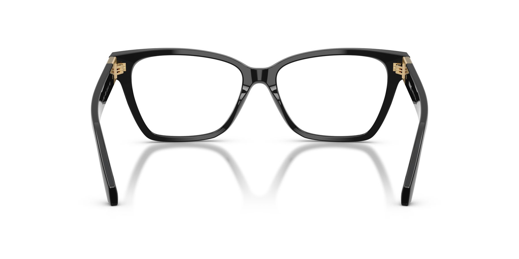 Eyeglasses Versace VE 3382 (GB1) color nero shape cat eye lenses lente demo