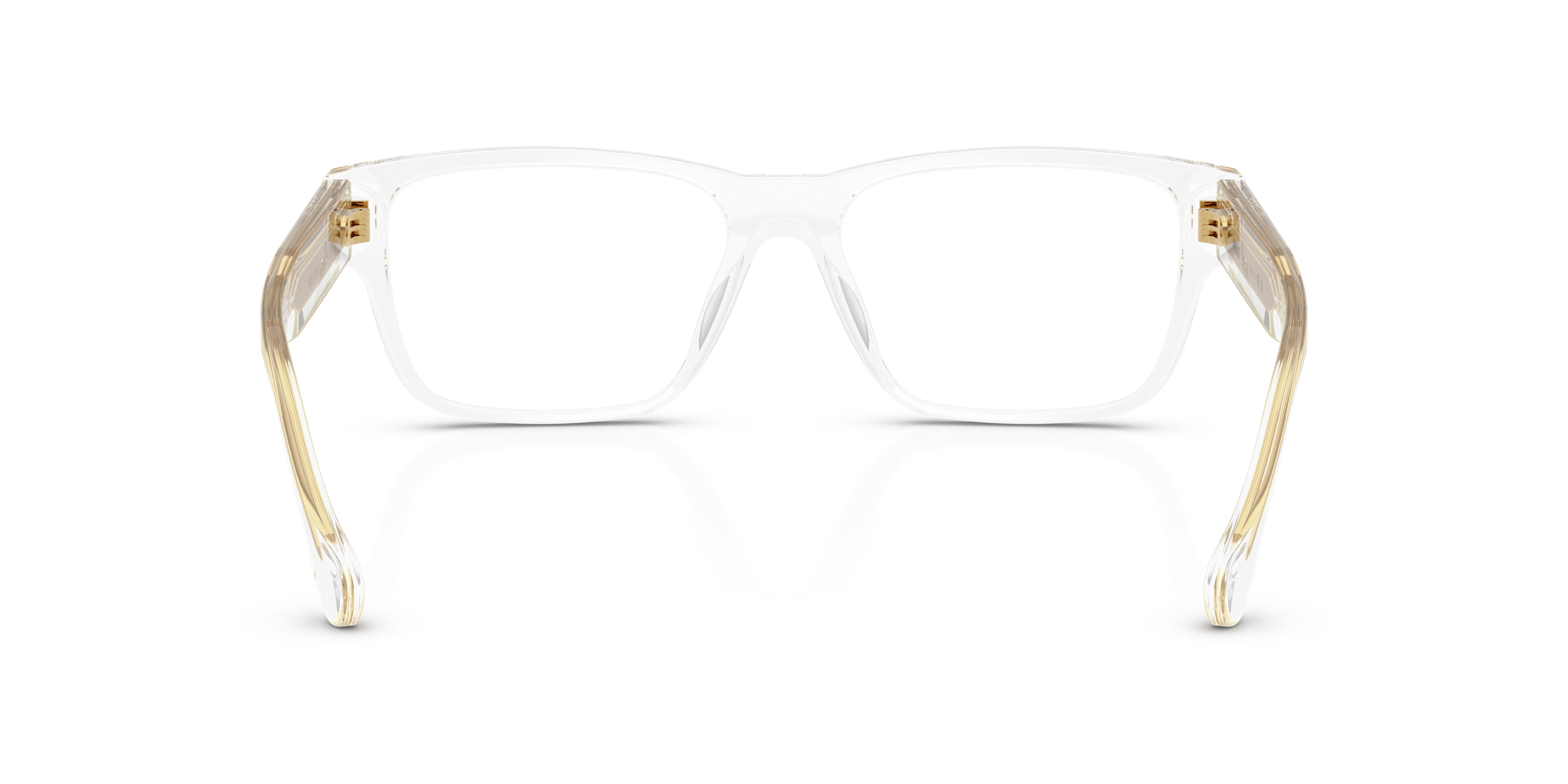 Eyeglasses Versace VE 3390U (148) color crystal trasparente shape rectangle lenses lente demo