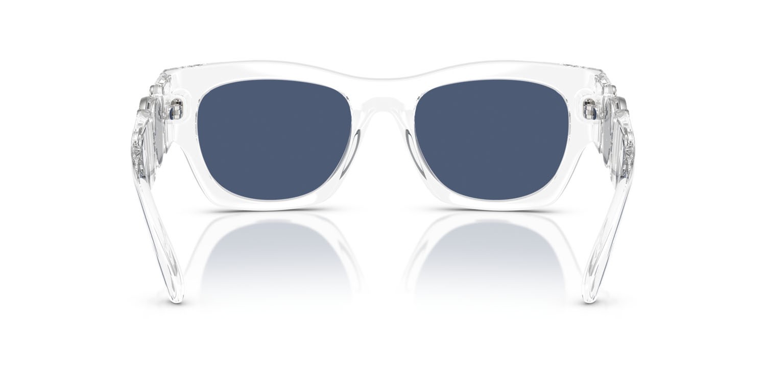Sunglasses Versace VE 4479U (148/80) color cristallo shape square lenses blu