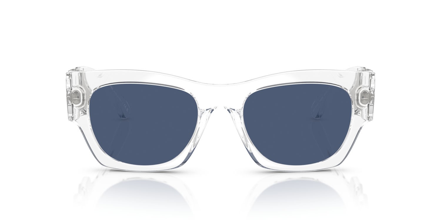 Sunglasses Versace VE 4479U (148/80) color cristallo shape square lenses blu