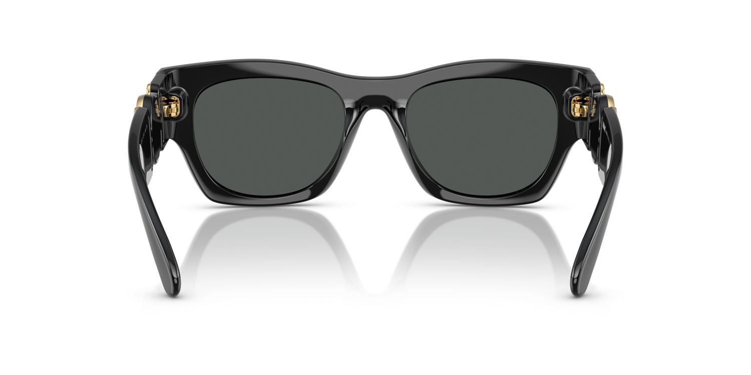 Sunglasses Versace VE 4479U (GB1/87) color nero shape square lenses grigio scuro
