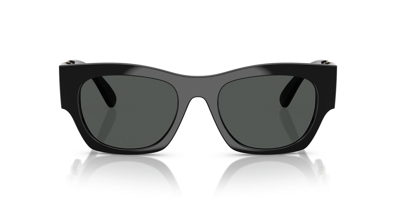 Sunglasses Versace VE 4479U (GB1/87) color nero shape square lenses grigio scuro