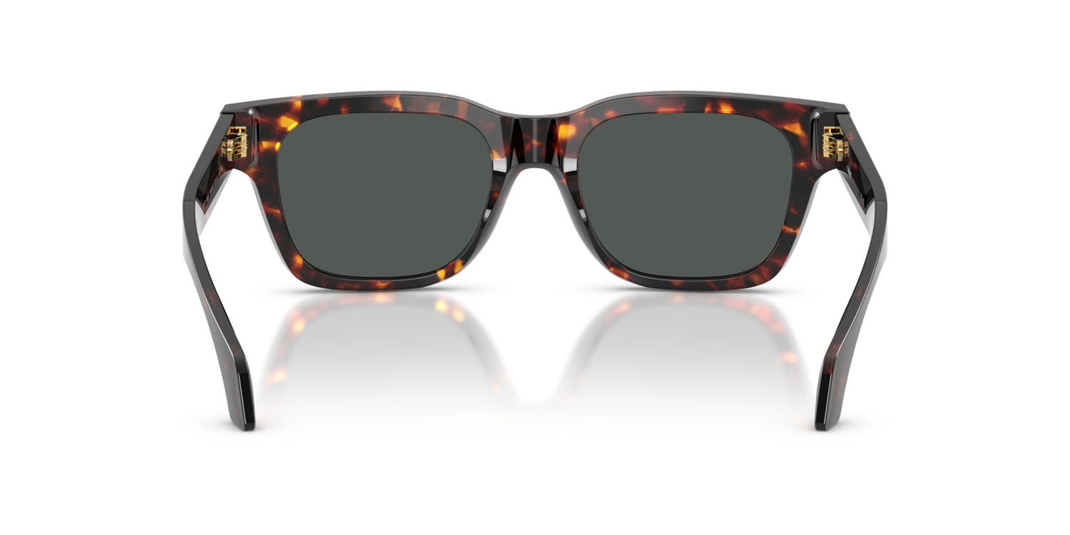 Occhiali da sole Versace VE 4486 (550987) colore havana forma quadrato lenti grigio scuro