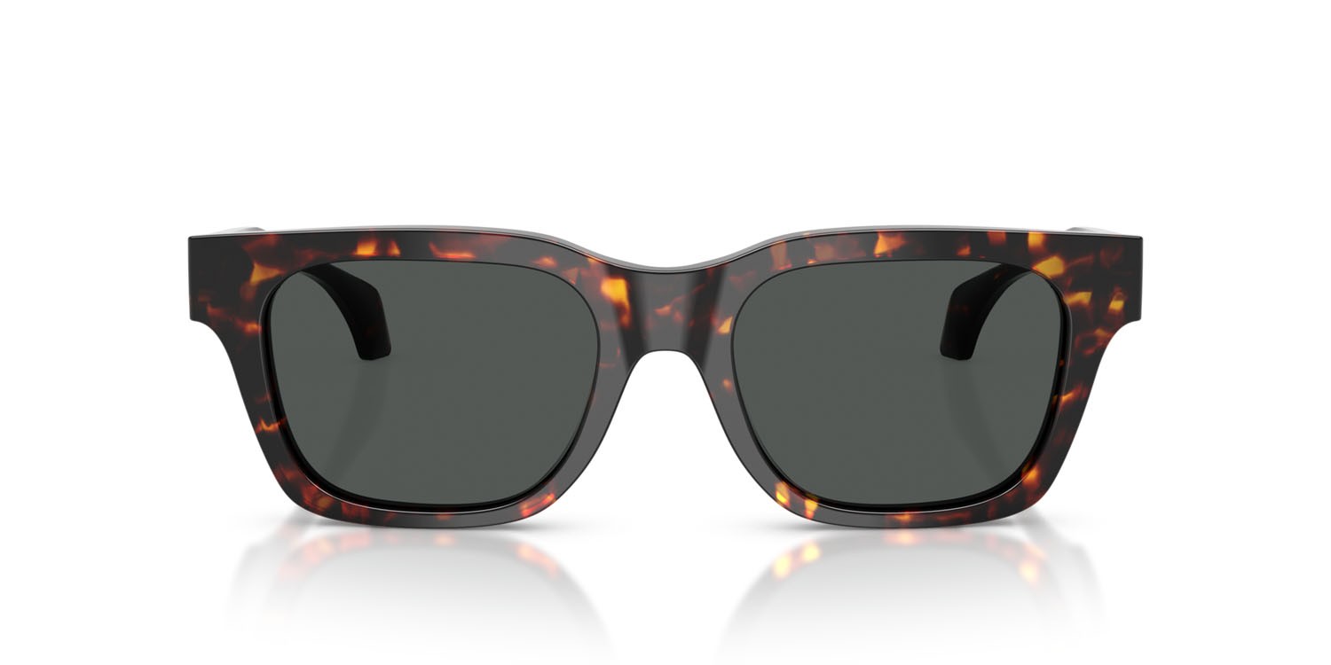 Occhiali da sole Versace VE 4486 (550987) colore havana forma quadrato lenti grigio scuro