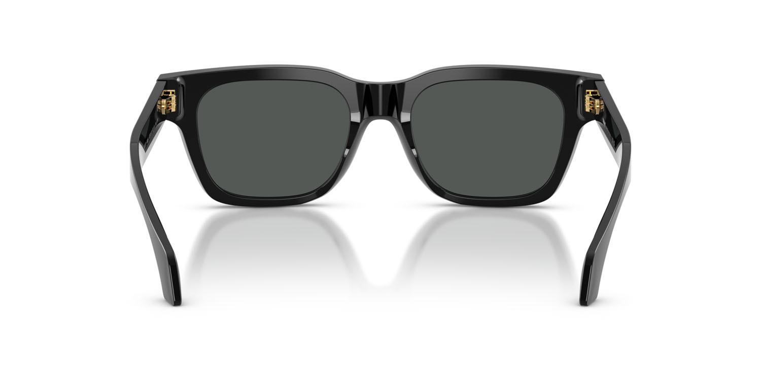 Sunglasses Versace VE 4486 (GB1/87) color nero shape square lenses grigio scuro