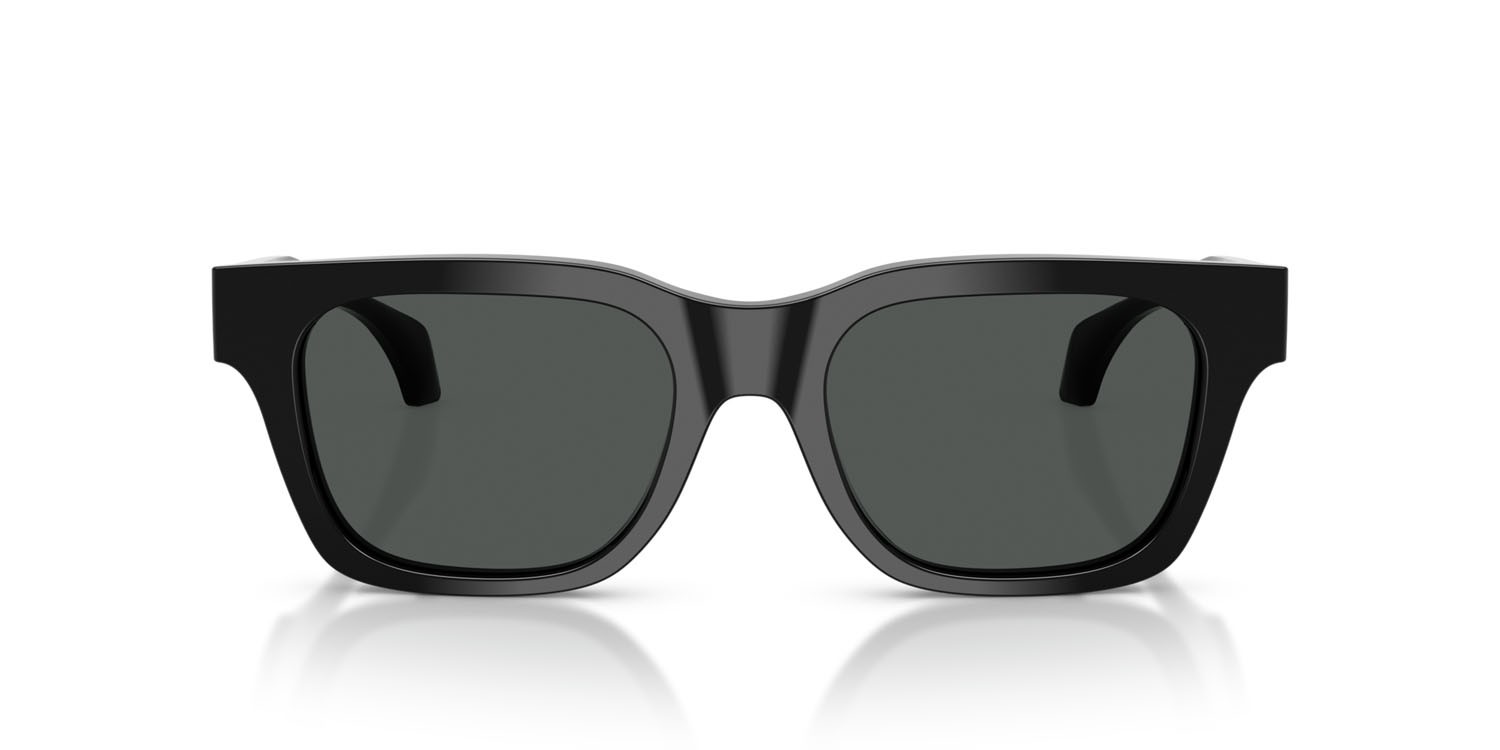 Sunglasses Versace VE 4486 (GB1/87) color nero shape square lenses grigio scuro
