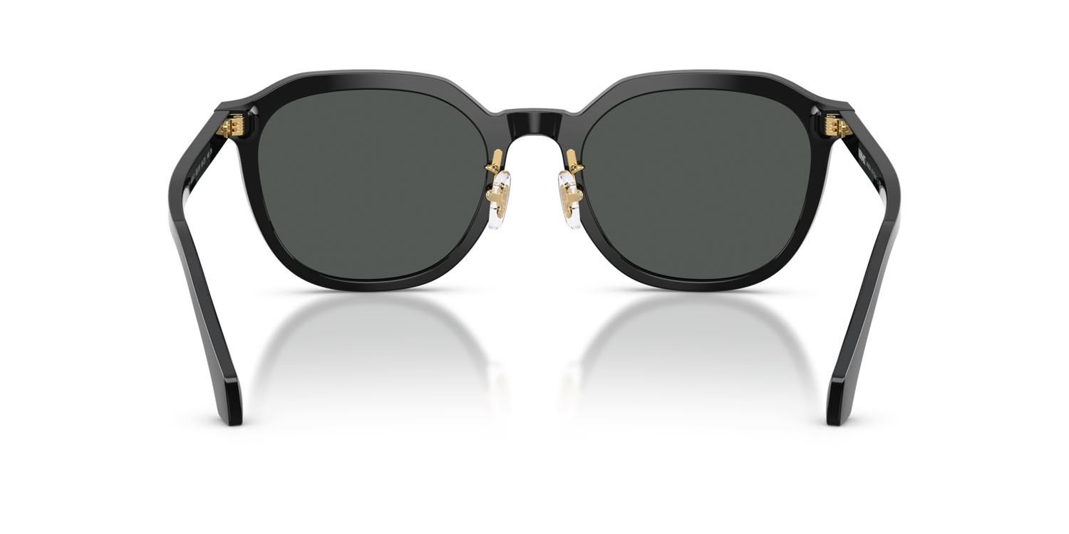 Occhiali da sole Versace VE 4493D (GB1/87) colore nero forma pantos lenti grigio scuro