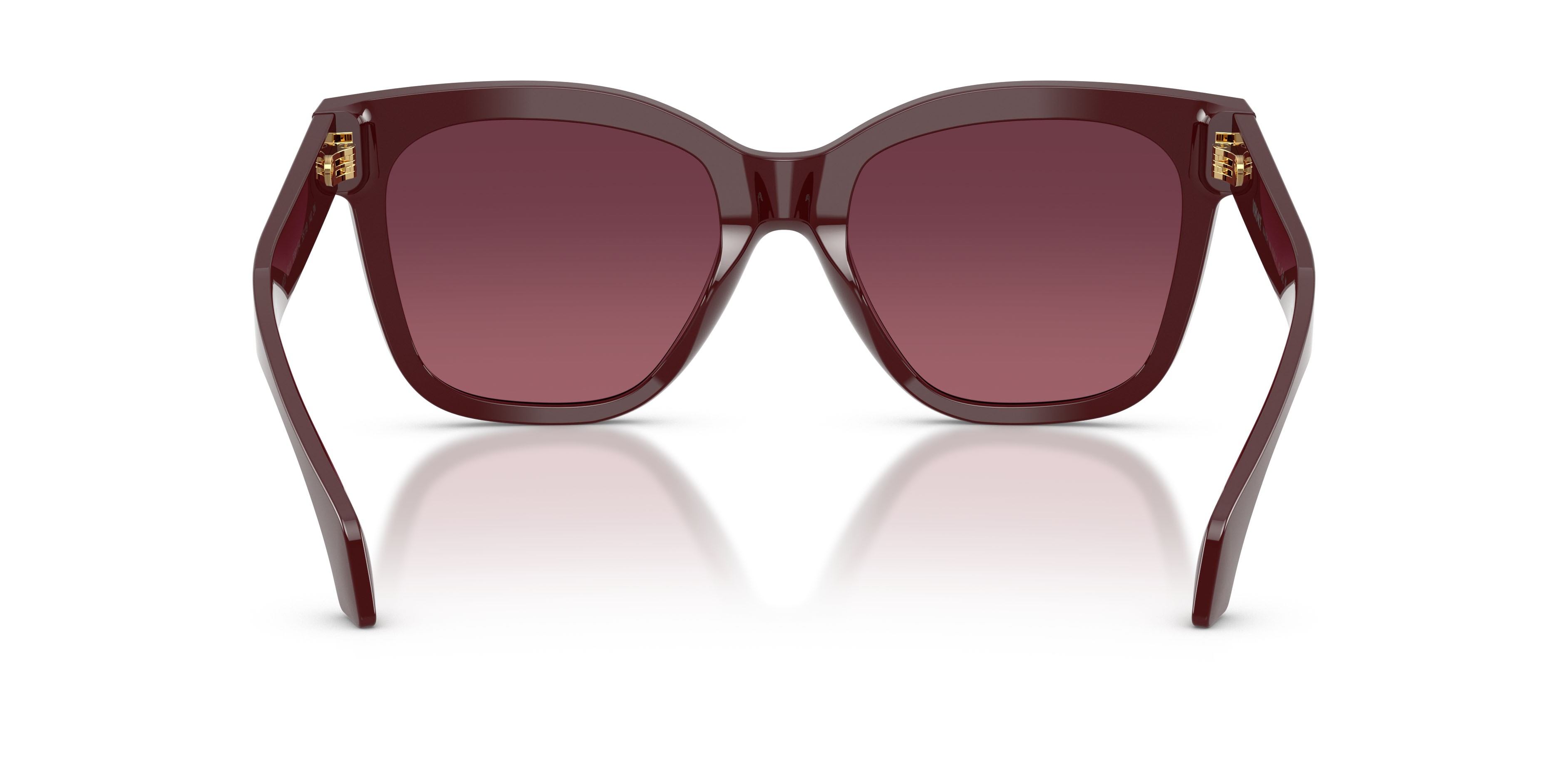 Occhiali da sole Versace VE 4511 (5381F4) colore bordeaux forma quadrato lenti viola sfumato