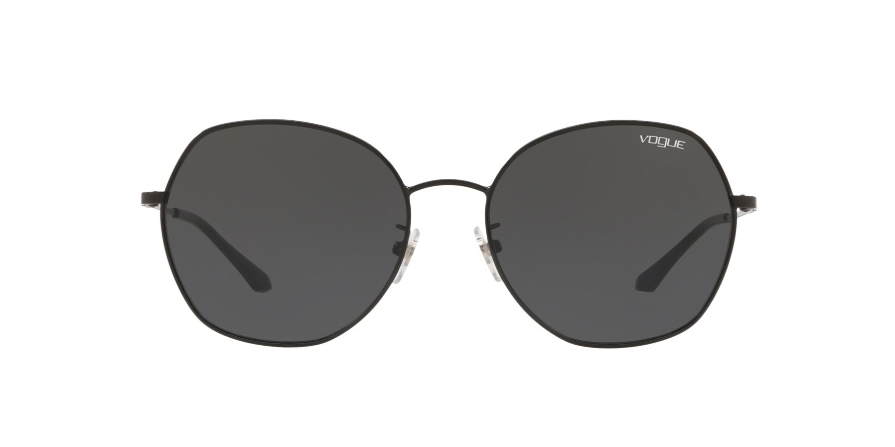 Sonnenbrillen Vogue VO 4115SD (352/87) farbe nero form unregelmäßig gläser grigio