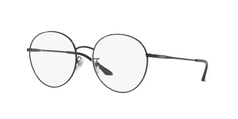 Eyeglasses Vogue VO 4123D (352) color nero shape pantos lenses lente demo