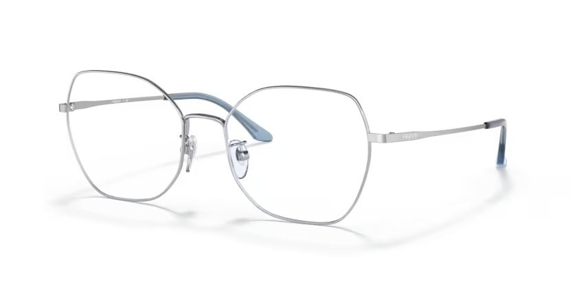 Brillen Vogue VO 4201D (323) farbe argento form schmetterling gläser lente demo
