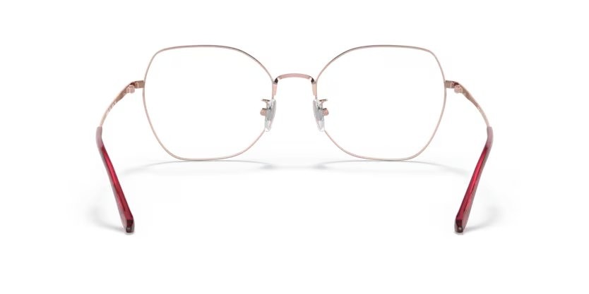 Brillen Vogue VO 4201D (5075) farbe top fucsia/oro rose form schmetterling gläser lente demo