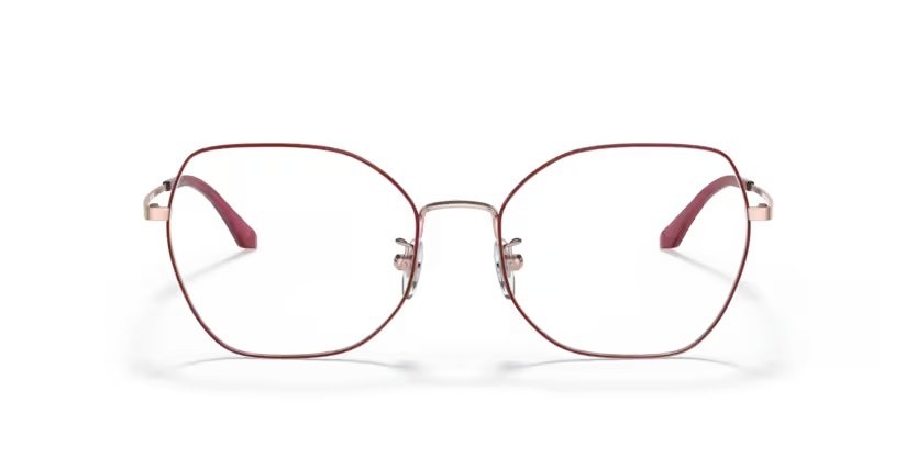 Brillen Vogue VO 4201D (5075) farbe top fucsia/oro rose form schmetterling gläser lente demo