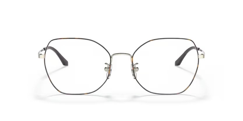 Eyeglasses Vogue VO 4201D (5078) color top havana/oro pallido shape butterfly lenses lente demo
