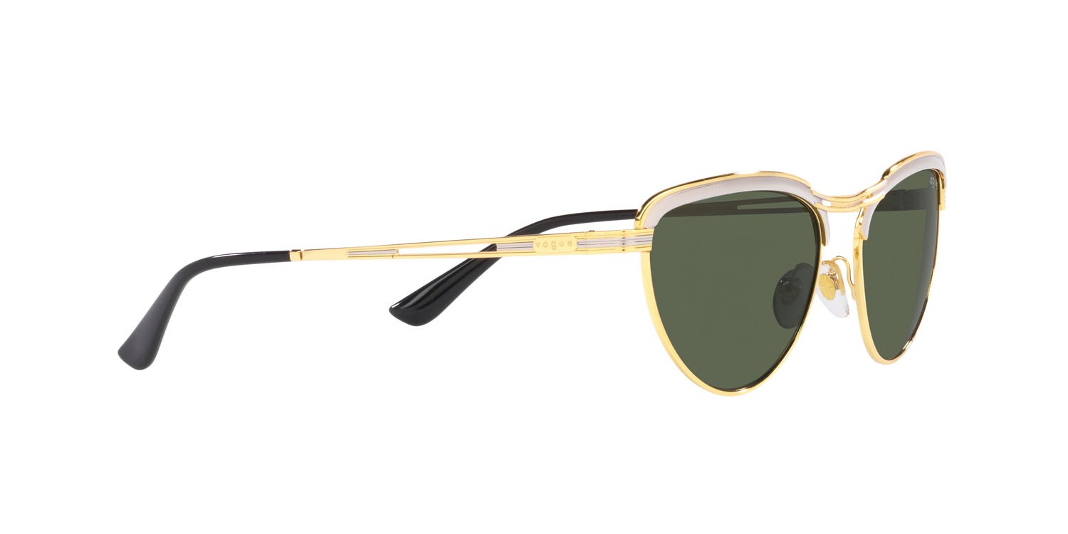 Sonnenbrillen Vogue VO 4236S (305/71) farbe top argento/oro form unregelmäßig gläser verde scuro