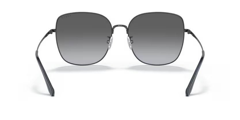 Sunglasses Vogue VO 4237SD (352/11) color nero shape square lenses sfumato grigio
