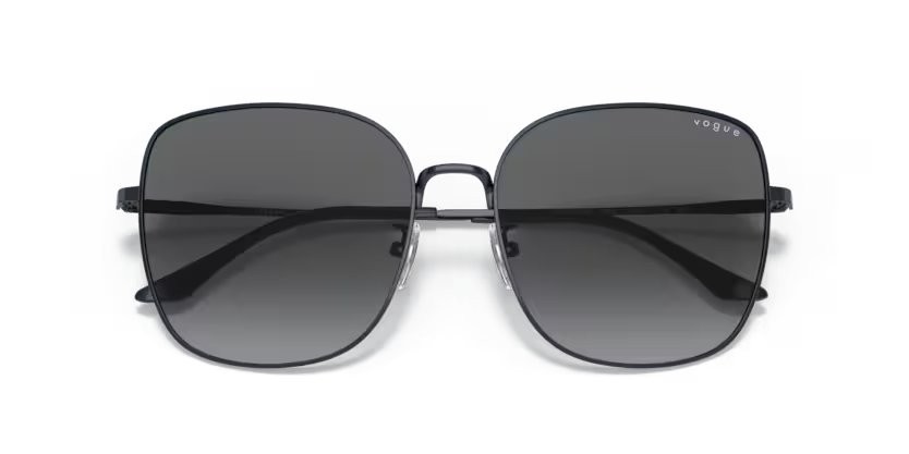 Sunglasses Vogue VO 4237SD (352/11) color nero shape square lenses sfumato grigio