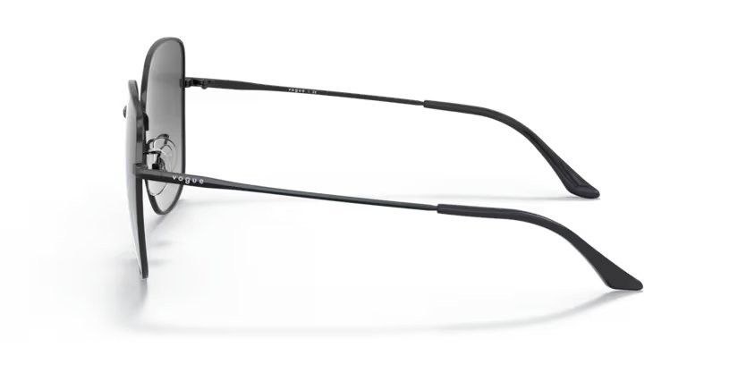 Sunglasses Vogue VO 4237SD (352/11) color nero shape square lenses sfumato grigio