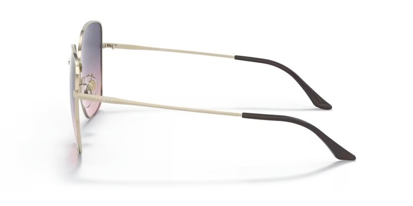 Sunglasses Vogue VO 4237SD (848/I6) color oro pallido shape square lenses rosa sfumato blu