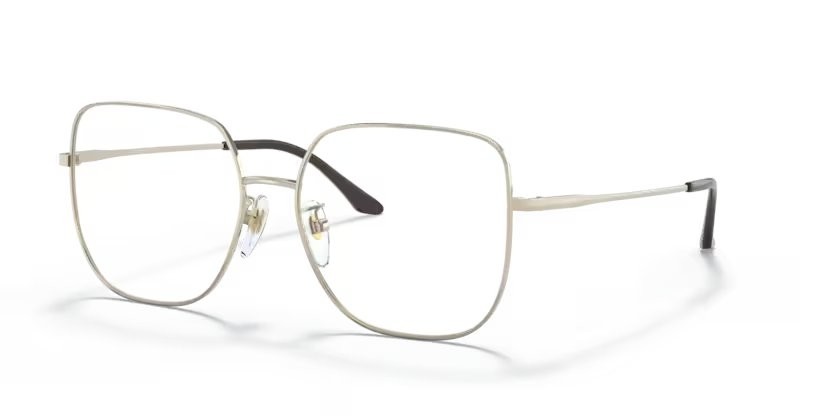 Eyeglasses Vogue VO 4238D (848) color oro pallido shape irregular lenses lente demo