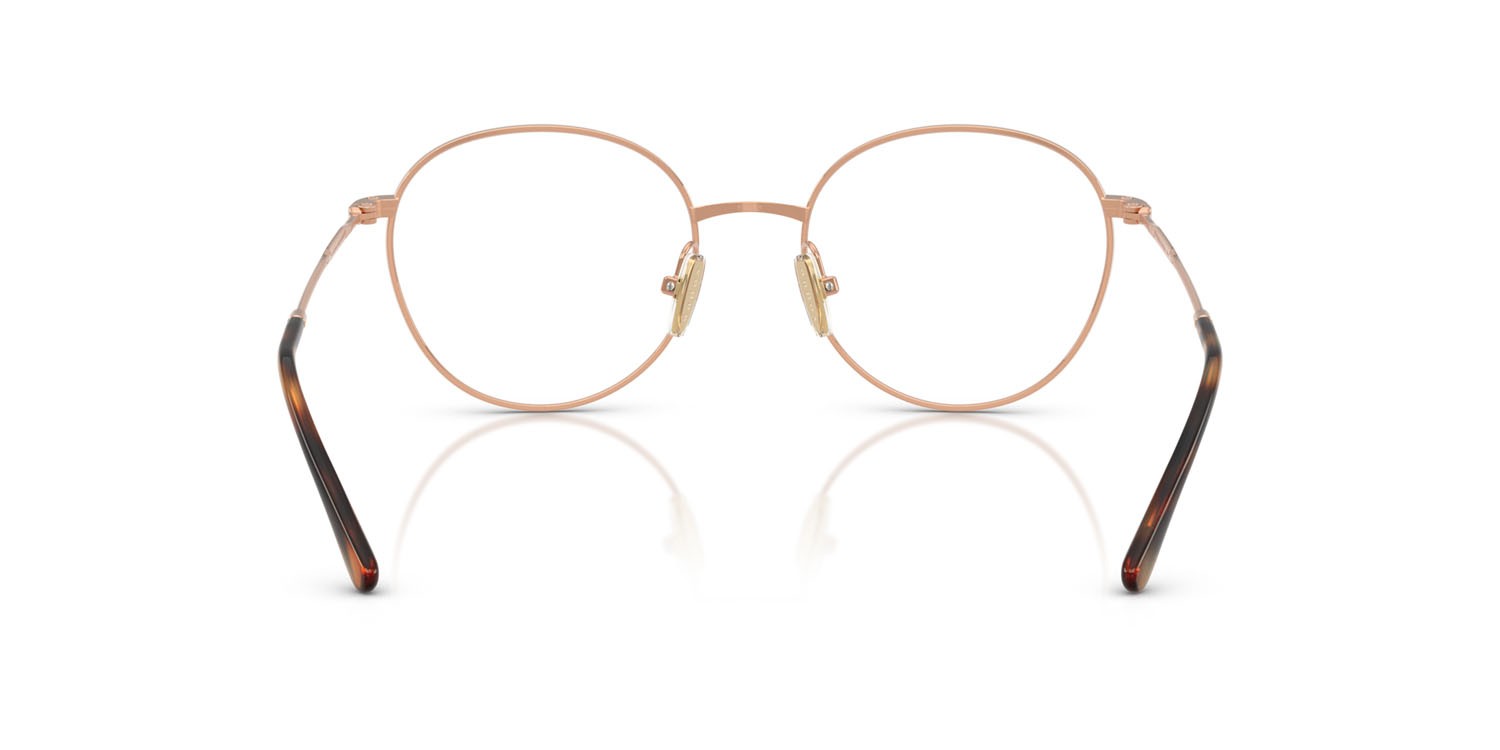 Eyeglasses Vogue VO 4280T (5192) color oro rose shape pantos lenses lente demo