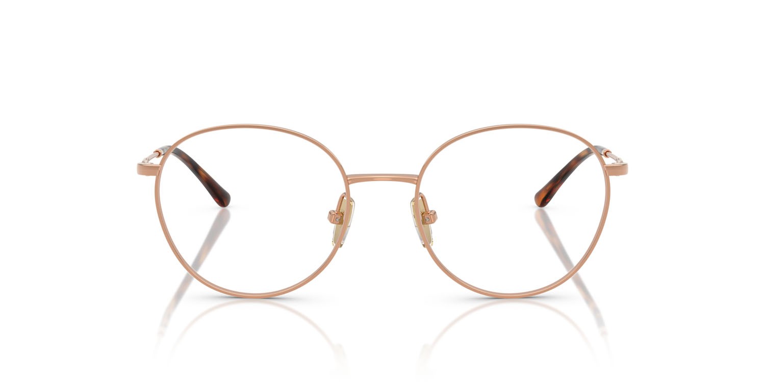 Eyeglasses Vogue VO 4280T (5192) color oro rose shape pantos lenses lente demo
