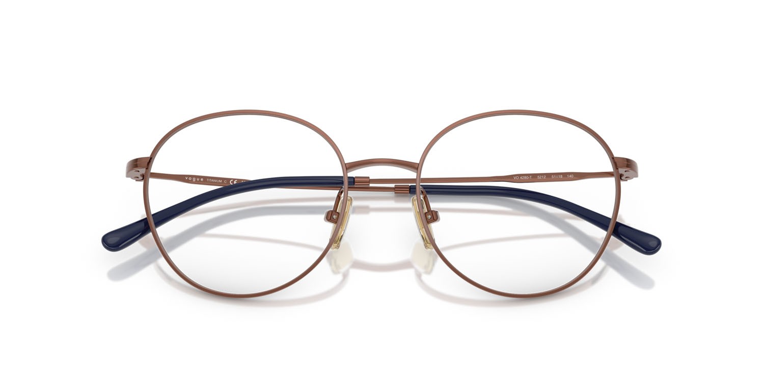 Eyeglasses Vogue VO 4280T (5212) color rame shape pantos lenses lente demo