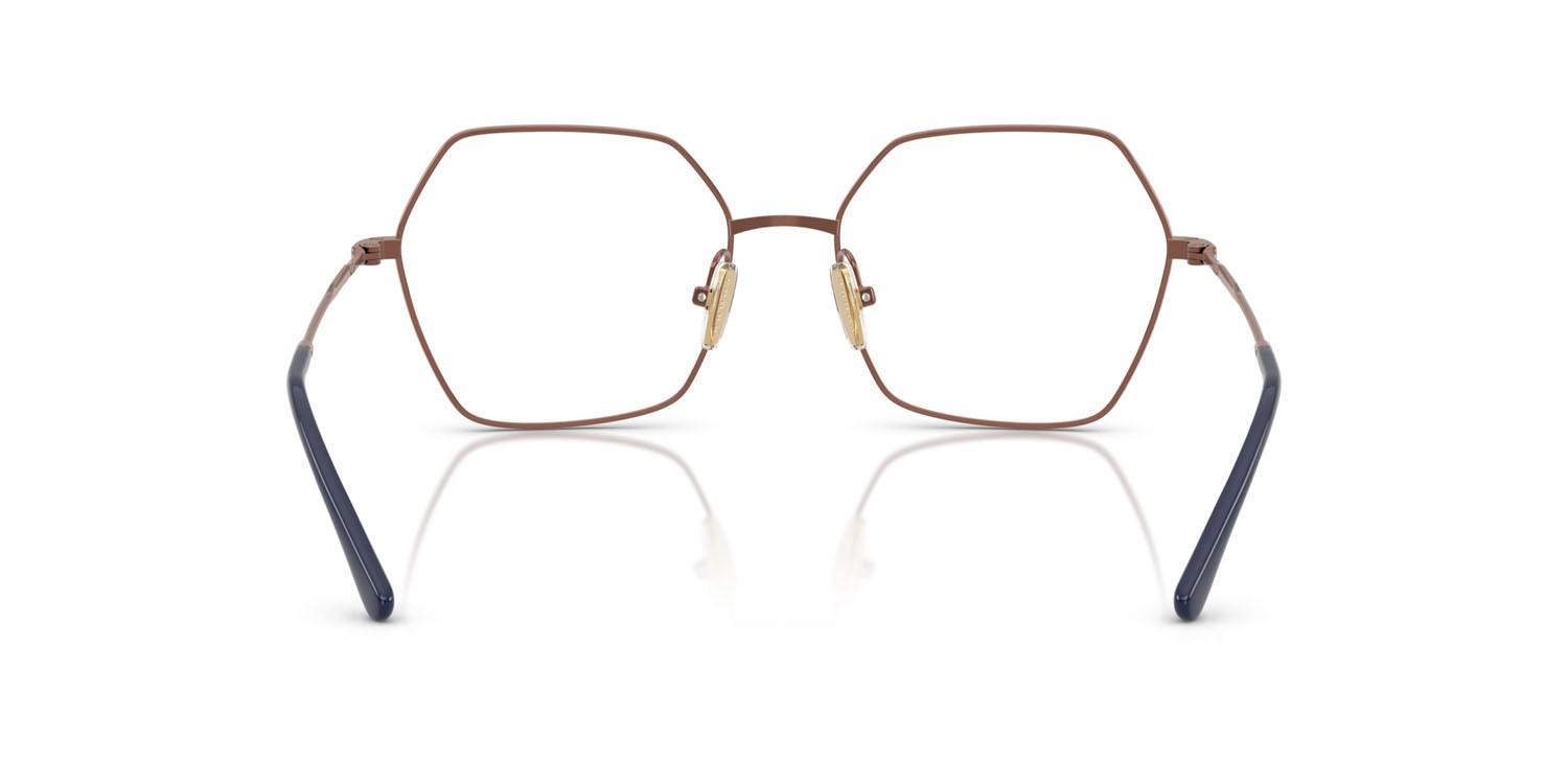 Occhiali da vista Vogue VO 4297T (5212) colore rame forma irregolare lenti lente demo