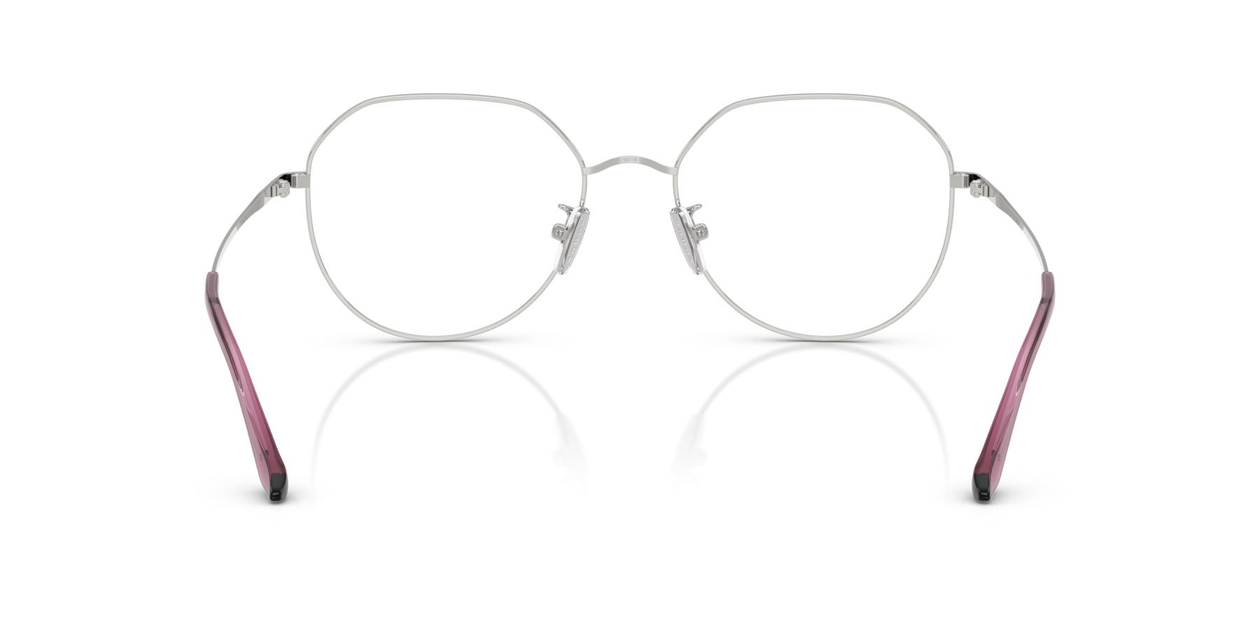Eyeglasses Vogue VO 4301D (323) color argento shape irregular lenses lente demo